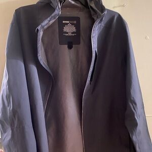 Swiss tech unisex rain jacket